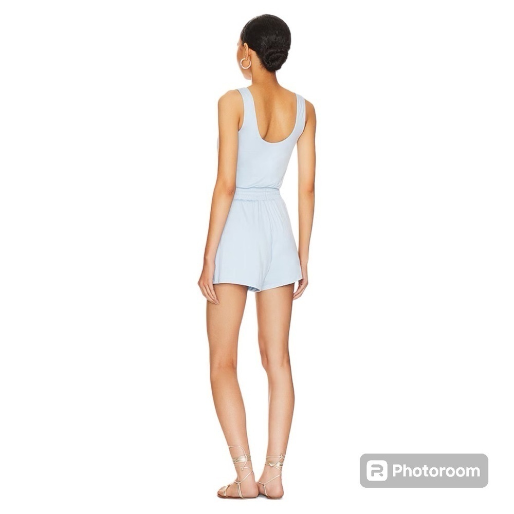 NWOT Lovers and Friends Kelsey Romper in Soft Blue size Small - Picture 3 of 5
